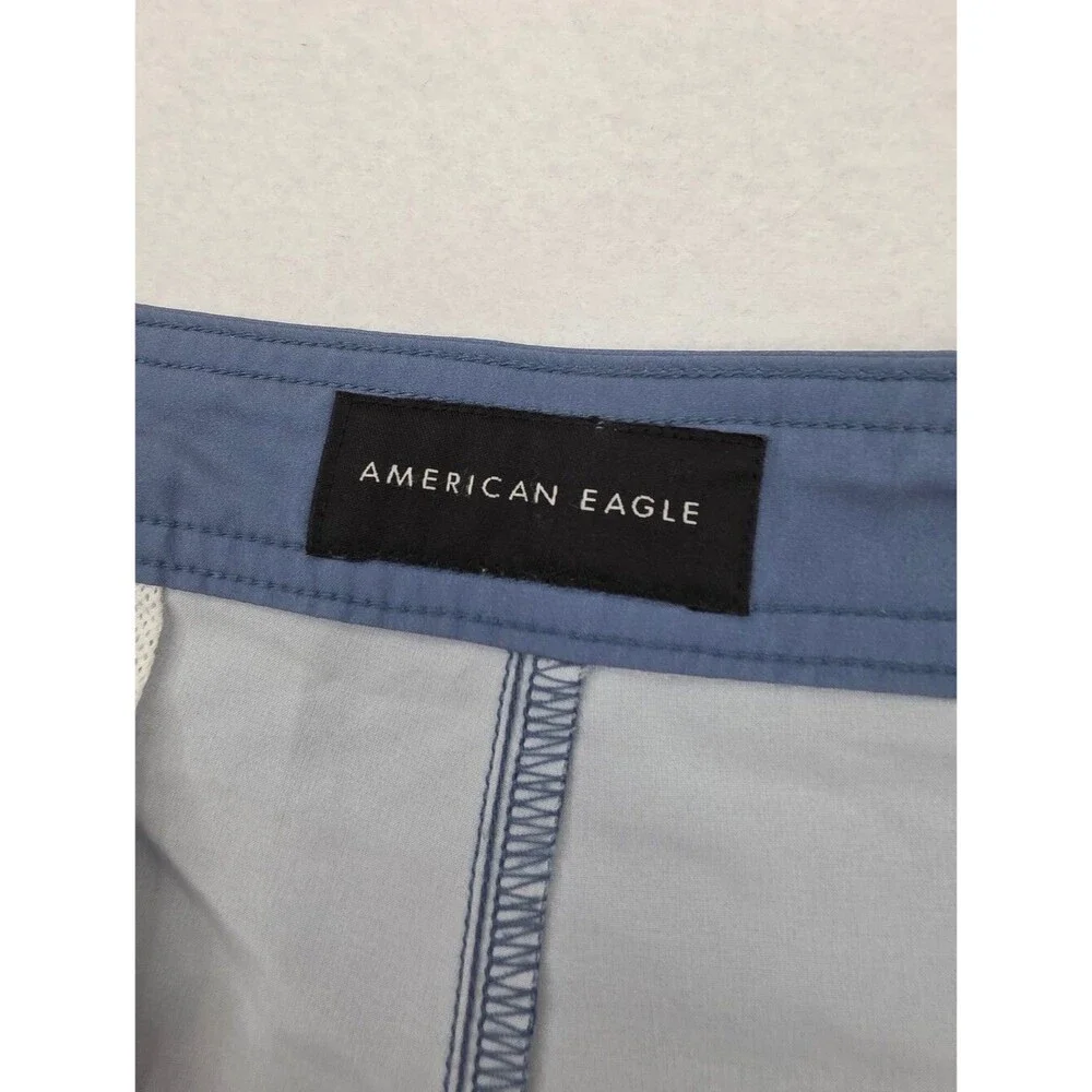 American Eagle Blue Pink Swim/Board Shorts Size Medium 3924
